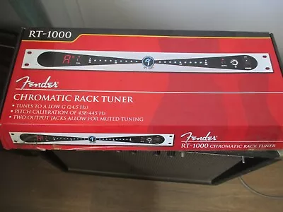 Fender RT-1000 Chromatic Tuner • $149