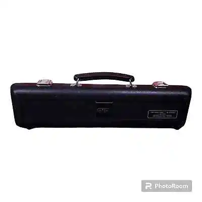 Vintage Vito Flute 113 Hard Case ONLY  The Music Man Of Alaska  Black • $13.45