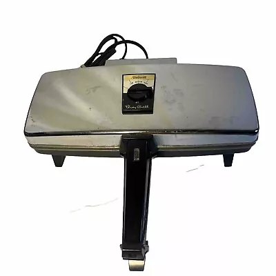 Vintage Sunbeam Party Grill 870 Electric Snack Appetizer Sandwich Maker Tested • $51.92