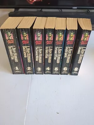 Mission Earth Series Lot 1-8 By L. Ron Hubbard Paperback -all 1st Ed(Lc0378) • $1