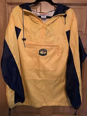 Vintage Disney Store Pullover Tigger Jacket  Hooded Zip Coat Large Yellow • $9.99