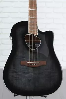 Ibanez Altstar Acoustic Electric 6 String Guitar High Gloss Trans Black Sunburst • $369.99