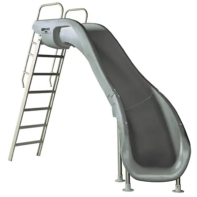 S.R. Smith 610-209-58120 Rogue2 Slide Right Curve Gray 8' Ft For Swimming Pools • $3296.13