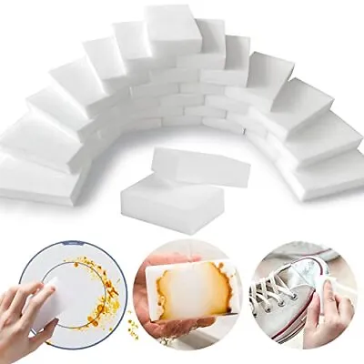 Magic Sponge Eraser 50 Pack Melamine Sponge Sheets Foam In Bulk All-Purpose L... • $22.92