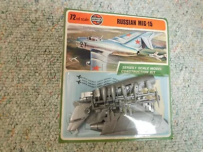 Airfix 1/72  Russian MIG-15  1973 Carded Kit • $19.99