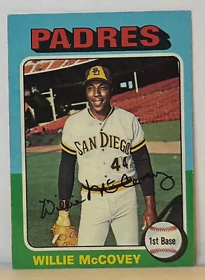 Willie McCovey 1975 Topps # 450    V1 • $2