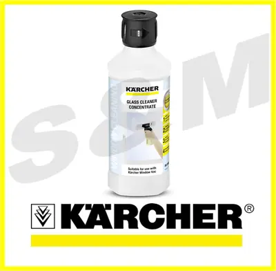 Karcher RM500 Glass Cleaner Concentrate For Use With Window Vacuum 62957950 • £9.84