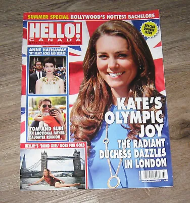 Hello Canada Magazine Kate Middleton IAN Somerhalder TARA Palmer-Tomkinson • $25.76