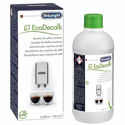 $42.89 • Buy DeLonghi Descaler Limestone Ecodecalk 500ML Lelit Kitchenaid Tristar Faber