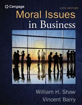 Moral Issues In Business Paperback William H. Barry Vincent Sha • $51.70