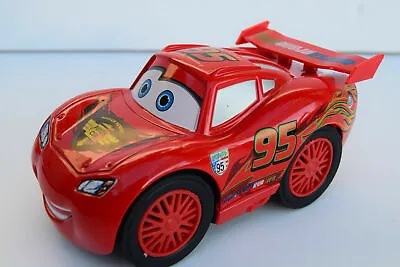 Disney Large Lightning McQueen Diecast METAL Car Roaring Racing Sound  • £9.99
