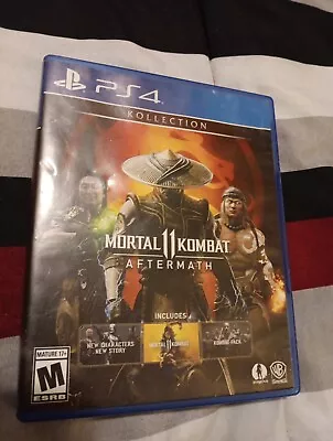 Mortal Kombat 11: Aftermath Kollection_ps4 (Disc Is Damagedsmall Crack) • $0.99