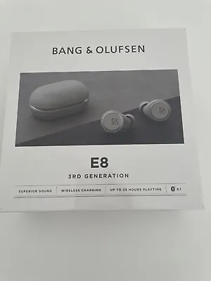 £179.99 • Buy BNIB Bang & Olufsen / B&O BeoPlay E8 3rd Gen Truly Wireless Earphones Grey Mist