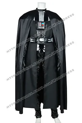 $246.99 • Buy Star Wars The Empire Strikes Back Cosplay Darth Vader Costume Cloak Outfits 