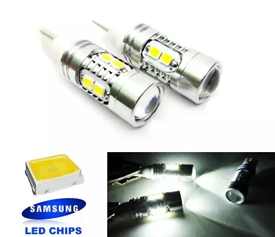 2x SAMSUNG 10 High Power LED T10 168 194 Projector Bulb DRL Signal Parking Light • $24.95