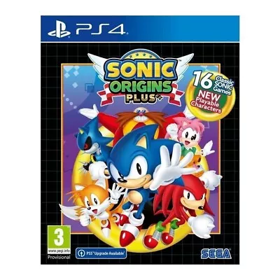 Sonic Origins Plus PS4 Playstation 4 Brand New Sealed • $57