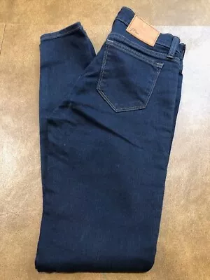 NWT Women's J. Crew Dark Blue Jeans Size 27 T Toothpick • $28.99