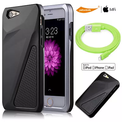 $7.59 • Buy Anti Dust Shock Proof Case Cover For Iphone 6 Plus 6s MFI Data Charger Cable