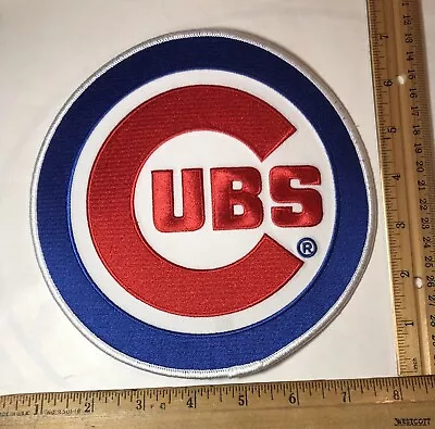 Chicago Cubs Logo 7” Iron On Jersey Jacket Patch MLB Baseball Large • $10.25