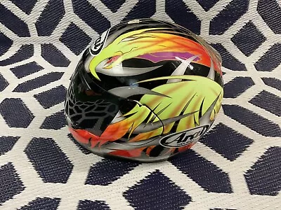 Vintage & Rare Arai Raptor Helmet Size Medium Multicolor Collectible Not To Use • $199.99