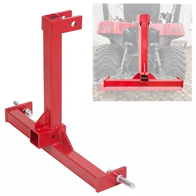 3 Point 2  Receiver Trailer Hitch Category 1 Tractor Tow Hitch Drawbar Adapter • $38