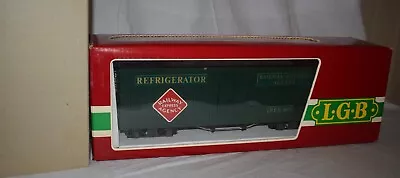LGB No. 4071 REA Railway Express Reefer / Refrigerator Car - G Scale In Box • $39.99