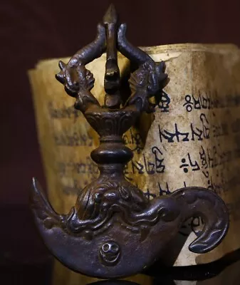 $88.20 • Buy Five Strands Vajra Exorcism Phurpa Vajra Dorje Holy Thing Tantric Sect Faqi#5728