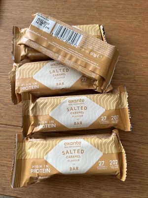 £35.99 • Buy 10 Exante Meal Replacement Bars - Salted Caramel Flavour