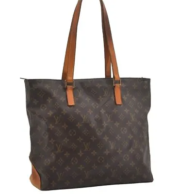 Authentic Louis Vuitton Monogram Cabas Mezzo Shoulder Tote Bag M51151 LV 5841I • $0.99