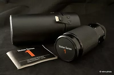 Vivitar Series 1 70-210mm F2.8-4 For Nikon Komine W/case & Manual TESTED EXC • $181.34