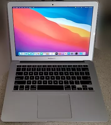 MacBook Air Mid 2013 13  A1466 Intel Core I5-4250U 1.3ghz 128GB 4GB Big Sur OS • $24.95