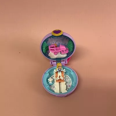 Polly Pocket Toy Playset Tiny Compact Winter Magic Snowmobile Snow Mattel 2019 • $11.40