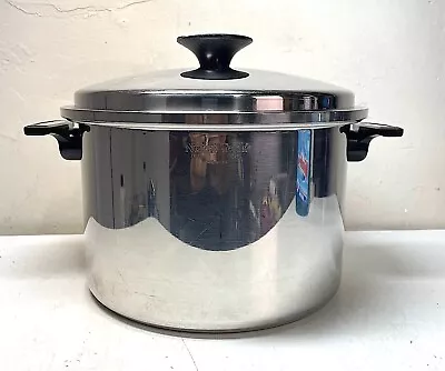Nutri-Tech Carico  8Qt Stainless Steel Stock Pot W/ Lid • $95