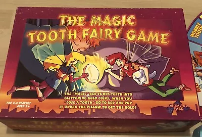 The Magic Tooth Fairy Board Game - Drumond Park 2001 Toy Family Christmas Play • £10.99