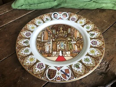 Coalport Royal Wedding Decorative Plate 1981 Heritage Collection Vintage British • £9.95