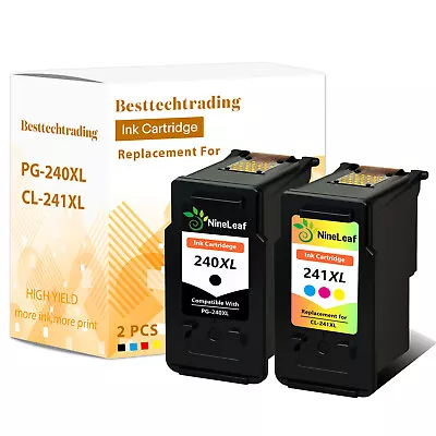 PG-240XL CL-241XL Generic Ink For Canon Pixma MG2120 MG4120 MG3120 MX532 MX472 • $17.95