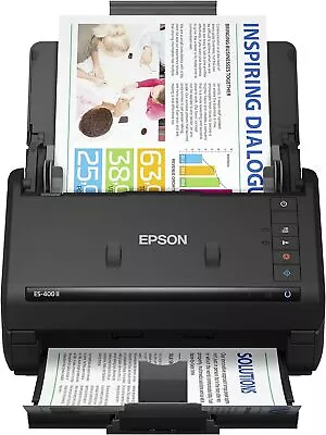 Workforce ES-400 II Color Duplex Desktop Document Scanner For PC And Mac • $232.49