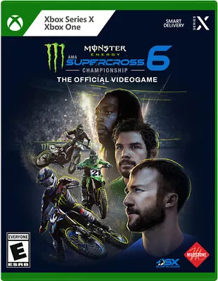 PRE-ORDER Monster Energy Supercross 6 For Xbox One & Xbox Series X S [New Video • $79.34