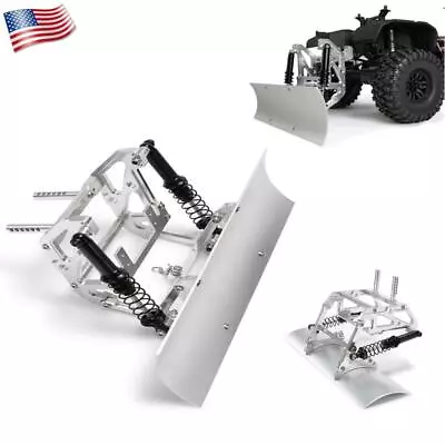 US STOCK For 1:10 RC Car TRX4 SCX10 SCX10lI Alloy Snow Shovel Plow Blade • $34.83