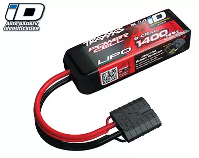 Traxxas 2823X 3S 11.1V 1400mAh 25C LiPo Battery W/iD Connector : 1/16 E-Revo VXL • $39.99