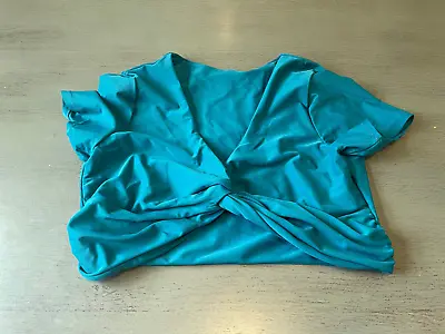 Green ZAFUL Swimsuit Bikini Top Size Plus XXL • $2.99