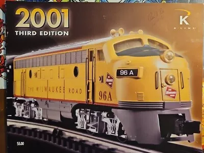 K-Line Electric Trains - 2001 MODEL TRAIN CATALOG - Third Edition - Excellent! • $3.99