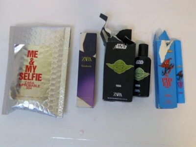 $9.99 • Buy Zara Lot Of 4 Women's & Children's Perfumes New In Box