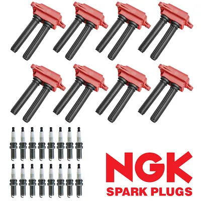Energy Ignition Coil & NGK Platinum Spark Plug For 2011-2019 Ram 1500 2500 UF504 • $221.60