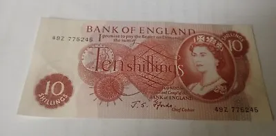 Ten Shilling Last Of The  Fforde 10 Shilling Note .EAG1893 Free Delivery  • £15