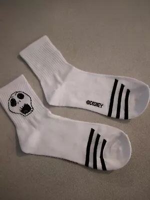 Jack Skellington Crew Socks From Nightmare Before Christmas Set 273996 • $2.99