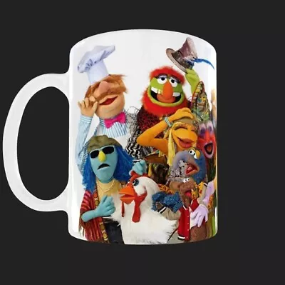 The Muppets Characters Mug The Muppet Show Retro Tv Show Mug Xmas Mug Christmas • $14.99