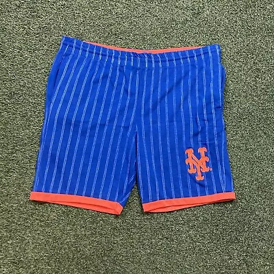 Mets Shorts L Vintage 00s Y2k New York NY Athletic Game-Day Sweat-short Bottoms • $49.98