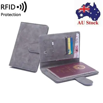 $14.20 • Buy Card Holder RFID Business Passport Covers Travel Accessories Bag Wallet Case