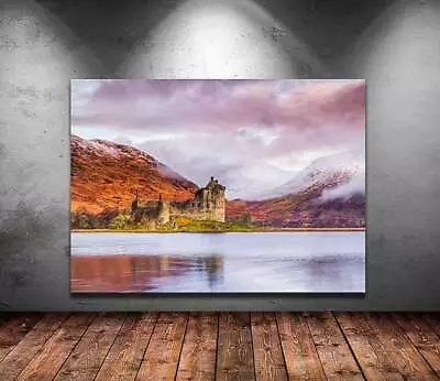 Kilchurn Castle Wall Art | Loch Awe Scotland Landscape Photography - Home Decor  • £132.99